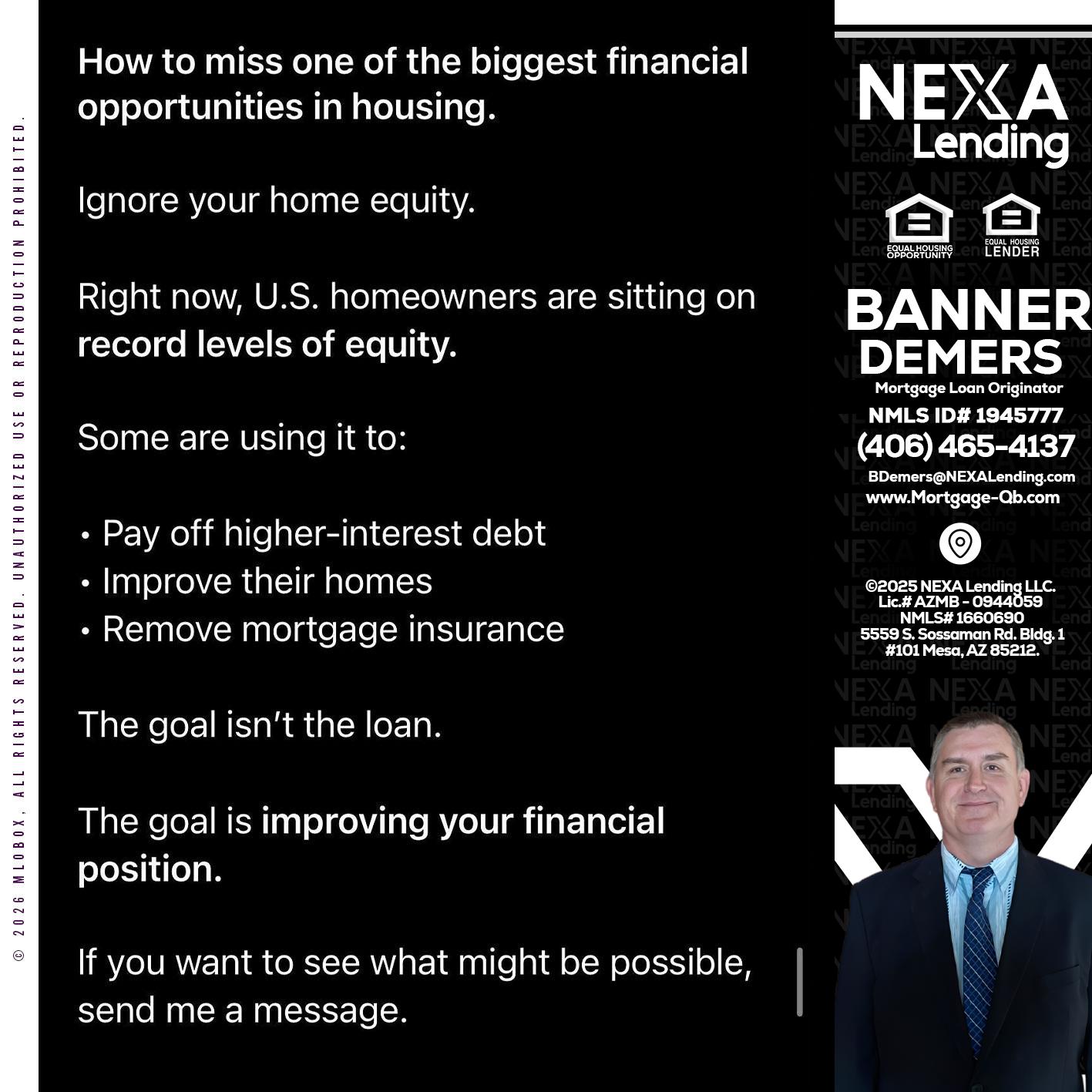 how to miss - Banner DeMers -Mortgage Loan Originator
