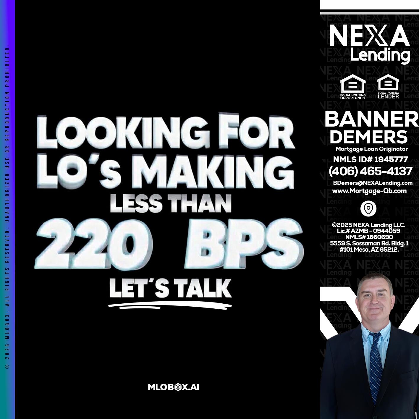 LOOKING FOR - Banner DeMers -Mortgage Loan Originator