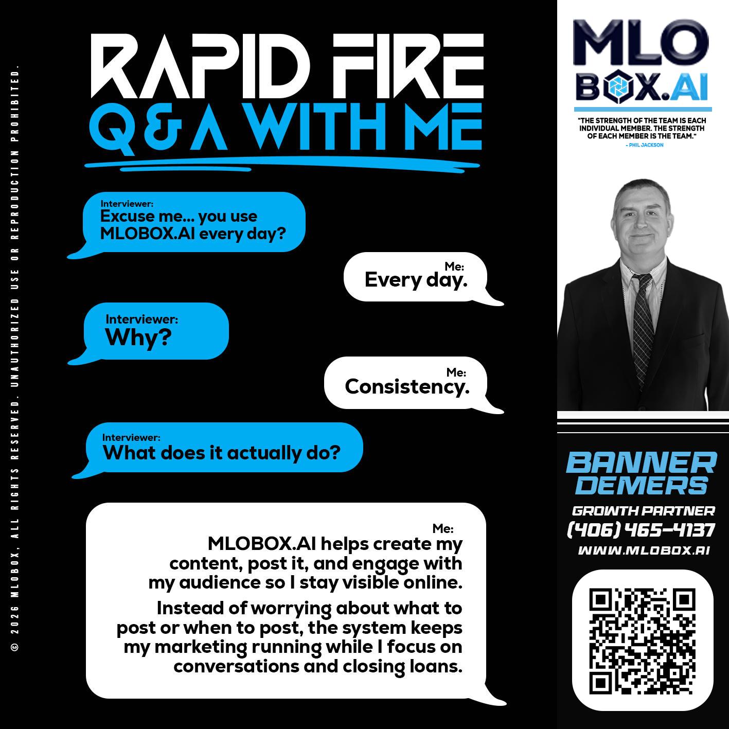RAPID Q&A - Banner DeMers -Mortgage Loan Originator