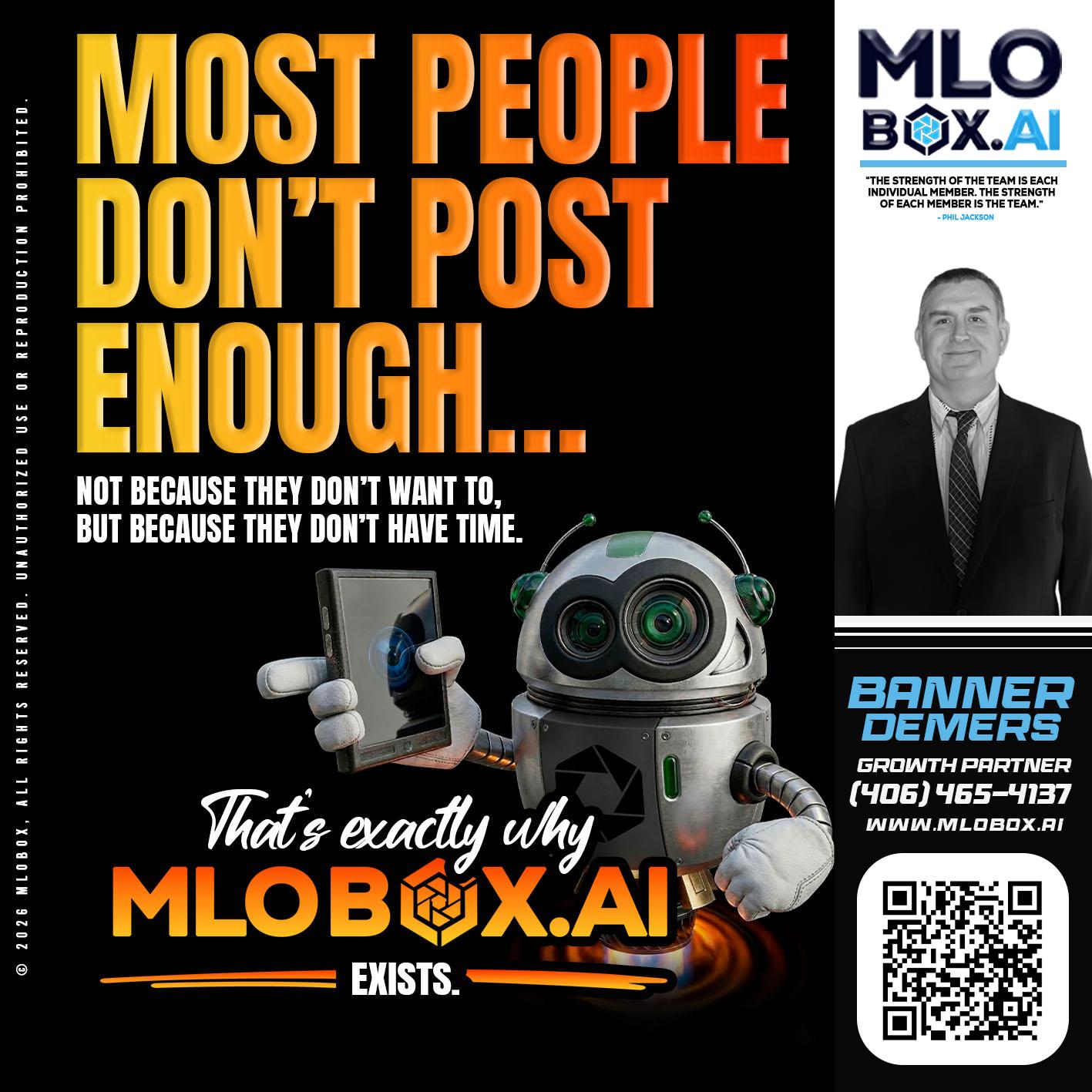 most people - Banner DeMers -Mortgage Loan Originator